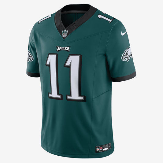 A.J. Brown Philadelphia Eagles Men's Nike Dri-FIT NFL Limited Football Jersey - Green