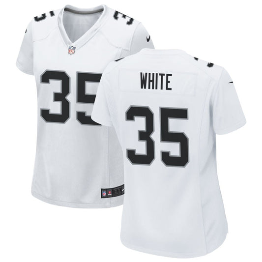 Zamir White Las Vegas Raiders Nike Women's Game Jersey - White